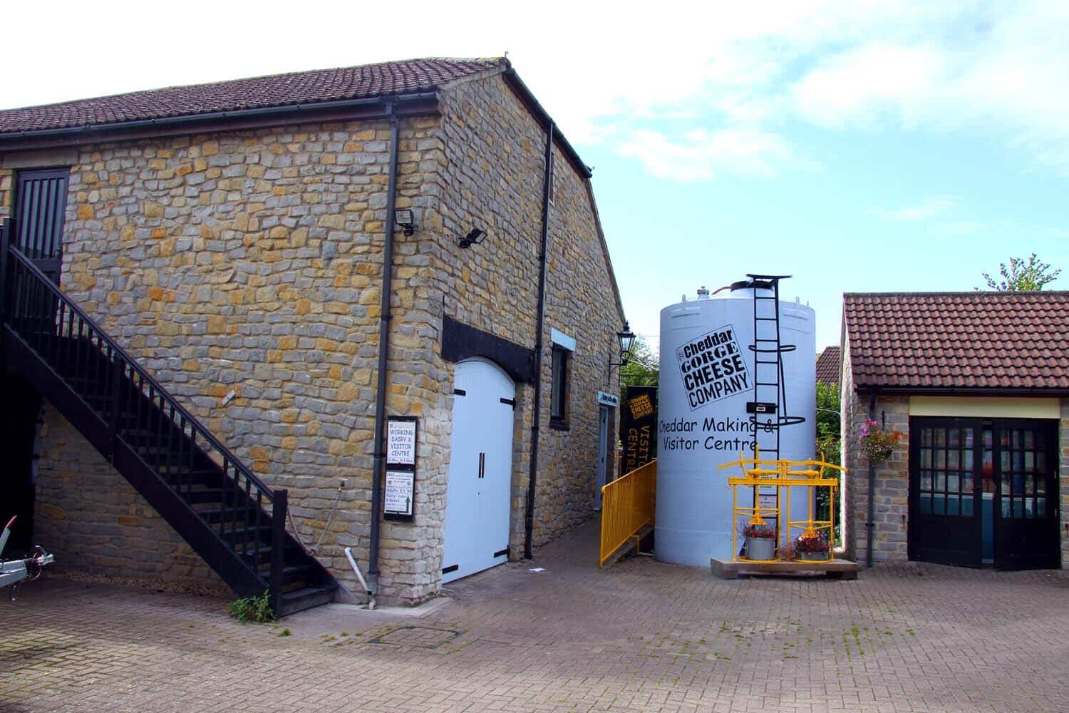 The Cheddar Gorge Cheese Company in Cheddar village