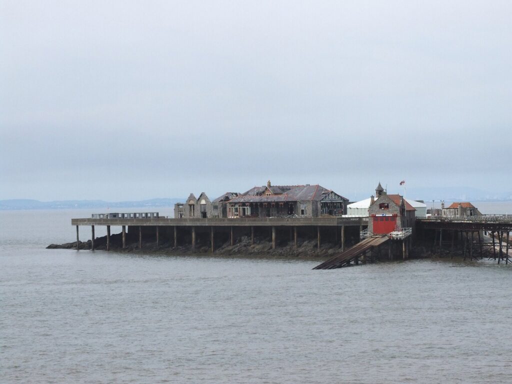 Birnbeck Pier, near The Cove in Weston-super-Mare