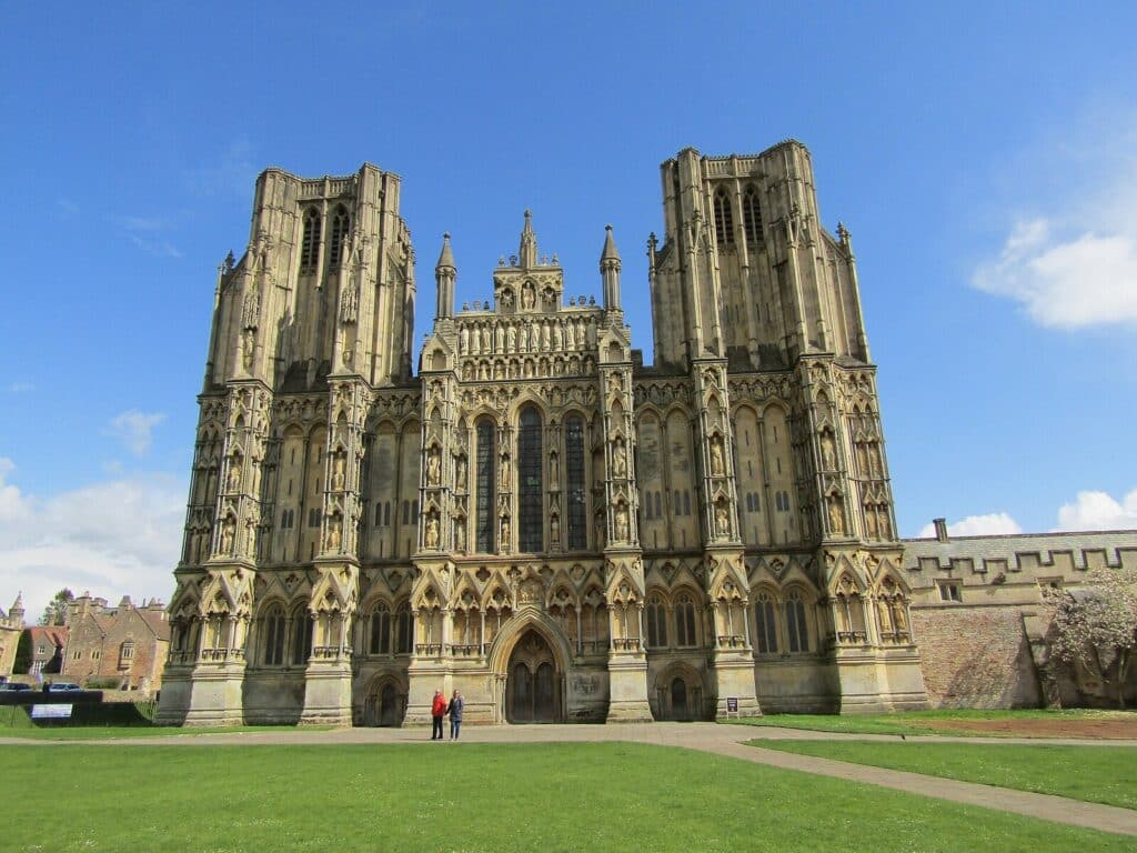 West front of Wells Cathedral