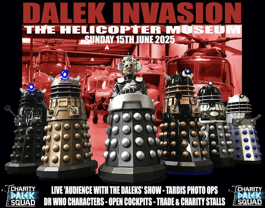 Dalek Invasion Day at The Helicopter Museum