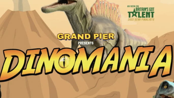 Dinomania at the Grand Pier - Weston-super-Mare event