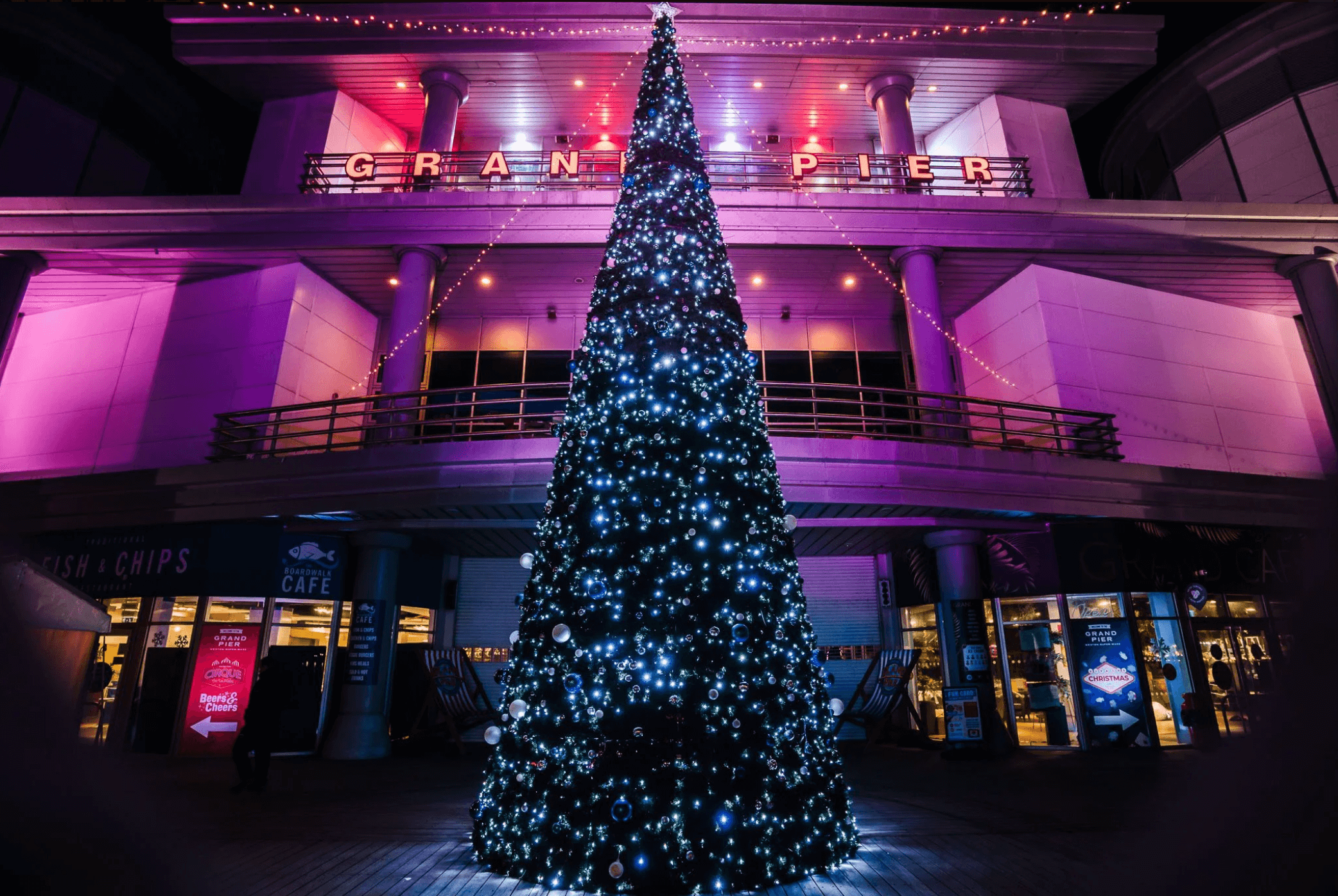 Christmas in Weston-super-Mare