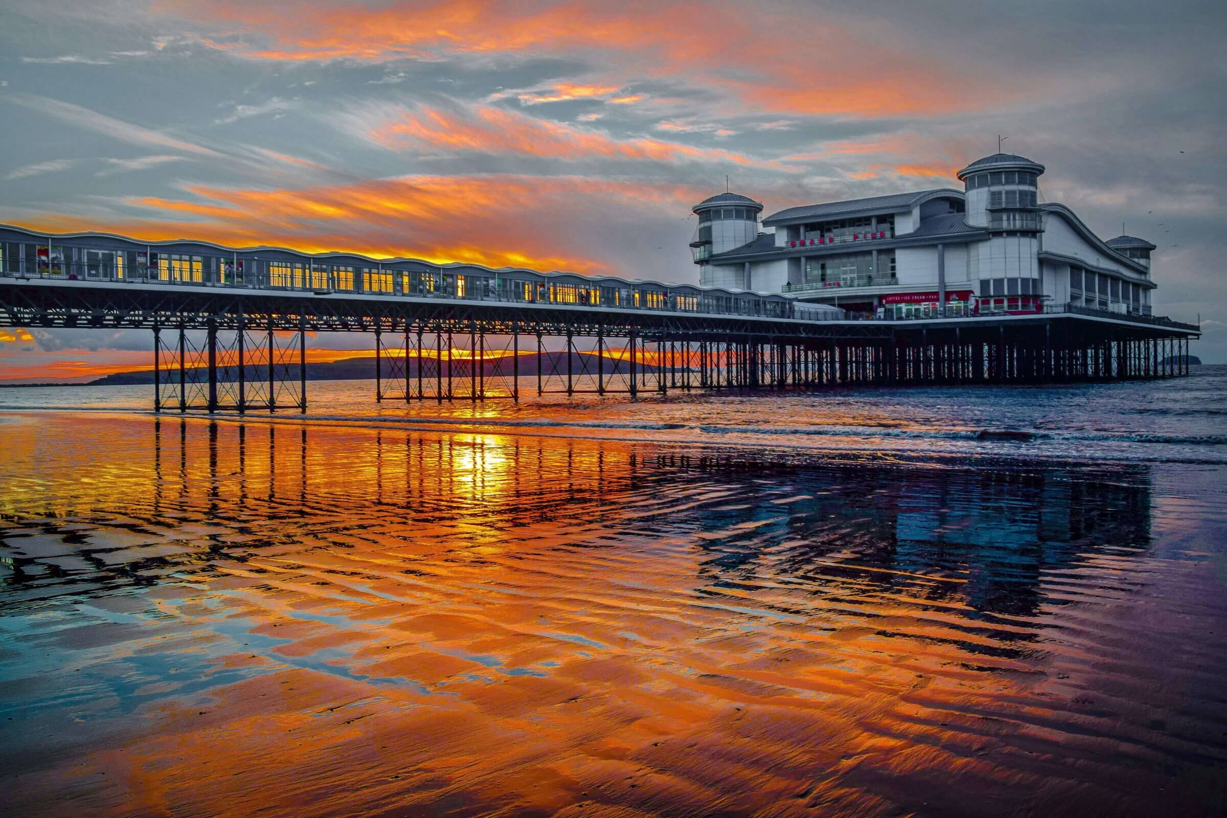 The Grand Pier in Weston-super-Mare