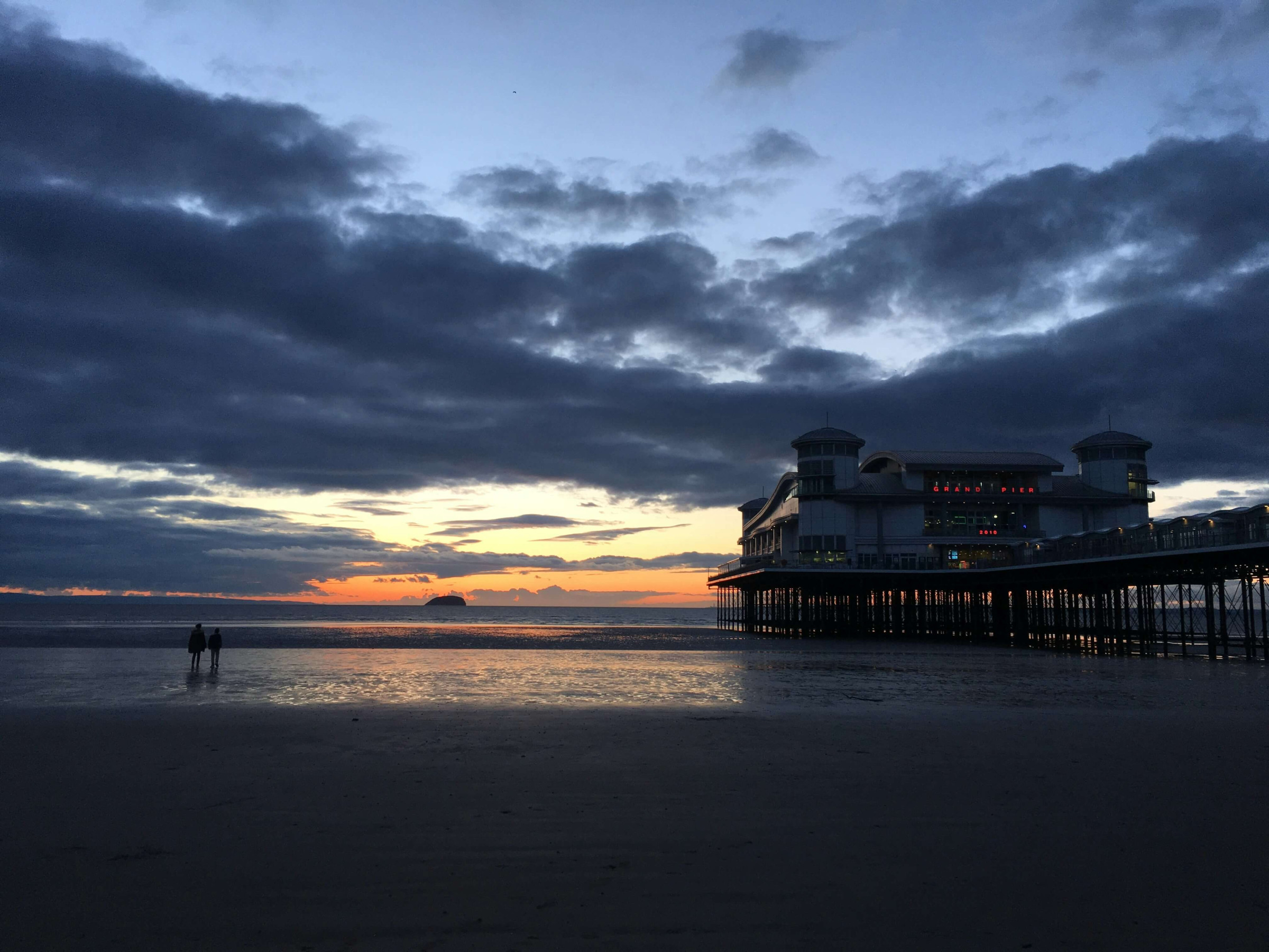 Winter in Weston-super-Mare